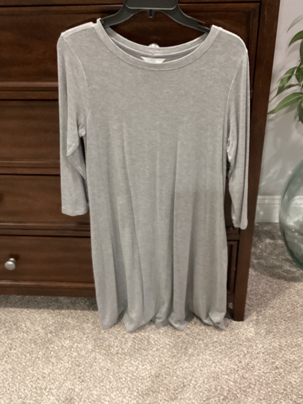 Time and tru Lightweight Gray Women's swing dress